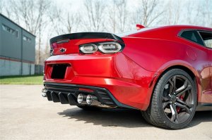 Chevrolet Camaro Performance Exhaust - CORSA Performance - 4.5in Twin Tip - Carbon Fiber - `16-`24
